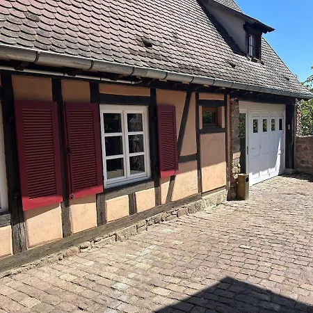 Familiale Avec Piscine Hunawihr, Proche De Ribeauville Et Colmar 펜션 우나비르